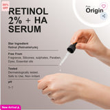 Pure Origin Retinol 2% + HA Serum 30ml